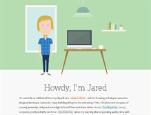 Tablet Screenshot of jaredhardy.com